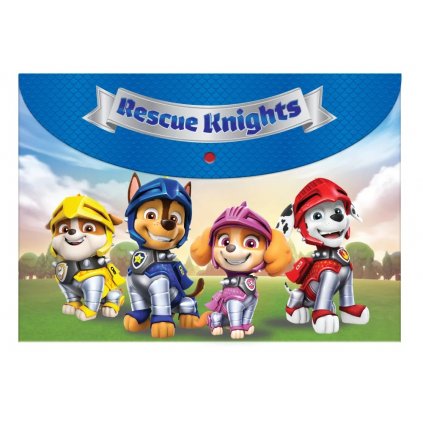 Paw Patrol Tlapková Patrola psaníčko plastová obálka A4 48580