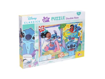 Lilo & Stitch Puzzle oboustranné 50x35cm, 250 dílků