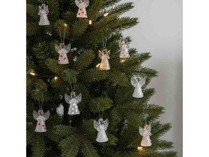 Sada andílků 4,5 cm v krabičce, displej 12 ks