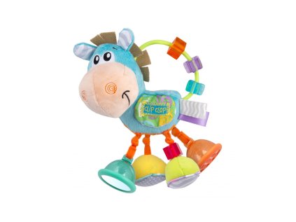 Playgro - Chrastítko oslík modrý