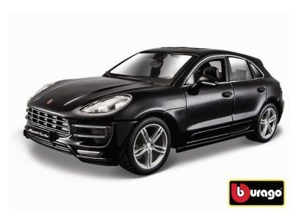Bburago 1:24 Porsche Macan černé 18-21077