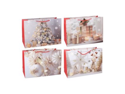 Dárková taška L 30x38,5x11 cm VÁNOCE