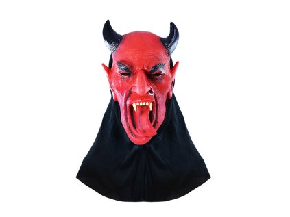 Maska čert s jazykem