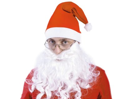 Vousy Santa/Mikuláš dlouhé