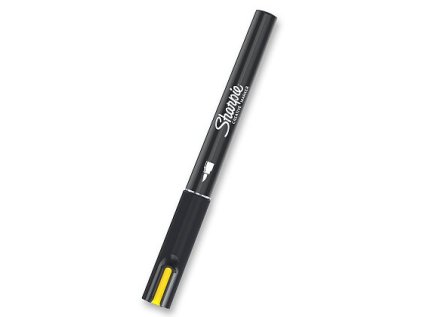 Akrylový popisovač Sharpie Acrylic Marker Brush - ŽLUTÝ