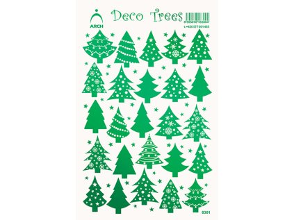 Holografické dekorační stromečky