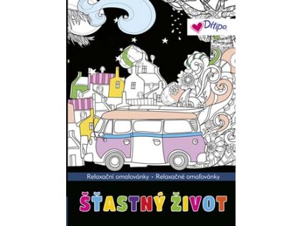 Relaxační omalovánky zlacené - 2 druhy