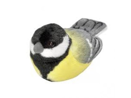 Plyš ptáci Sýkora koňadra