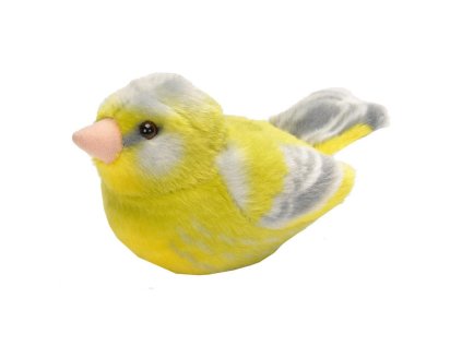 Plyš ptáci Zvonek zelený