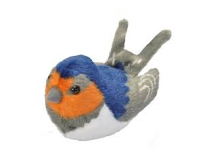 Plyš ptáci Vlaštovka