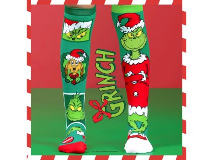 Podkolenky MADMIA - GRINCH Veselé Vánoce od 6 let