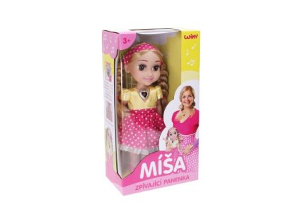 Zpívající panenka Míša Růžičková 33 cm - Český obal