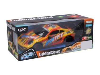 Auto Pursuit 001 s efekty RC na dálkové ovládání 29 cm