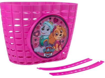Dětský koš na kolo PAW PATROL holky
