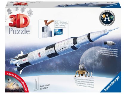 Vesmírná raketa Saturn V 432 dílků