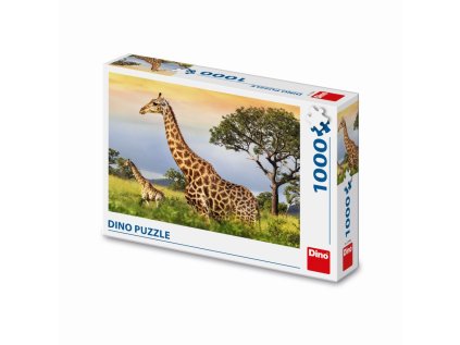 ŽIRAFÍ RODINA 1000 Puzzle