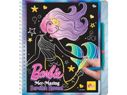 BARBIE SKETCH BOOK MER-MAZING SCRATCH REVEAL