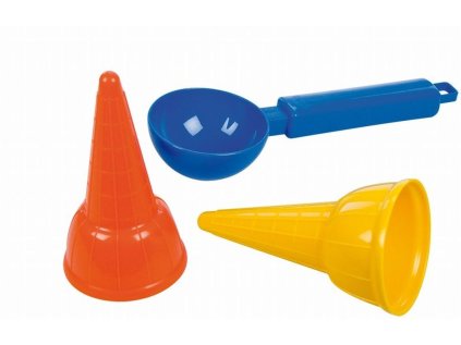 Zmrzlinový set ( 2x kornout, 1x naběračka)