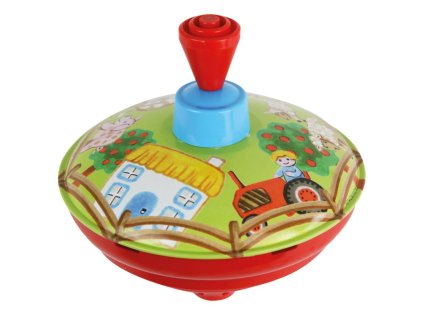 Hrající káča selský dvůr 13cm