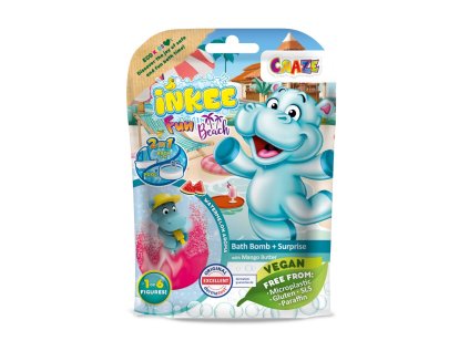 INKEE-koupelová bomba s překvapením Fun Beach