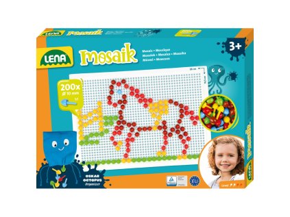 Mozaika velká,200ks,10mm hladká