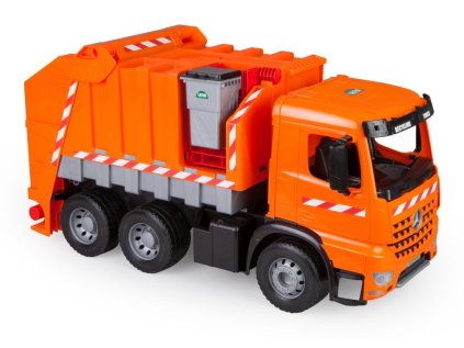 Popelářské auto Arocs s nálepkami