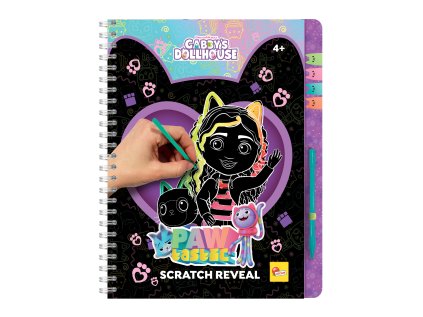 Gabby´s Dollhouse - Scretch reveal - tlapkový