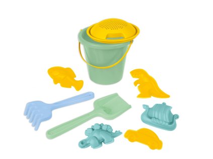 Pískový set, 9-dílný, síťka