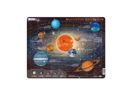 SLUNEČNÍ SOUSTAVA 70 d. EDU Puzzle
