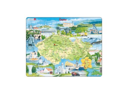 ČESKÁ REPUBLIKA PAMÁTKY 78 d. EDU Puzzle