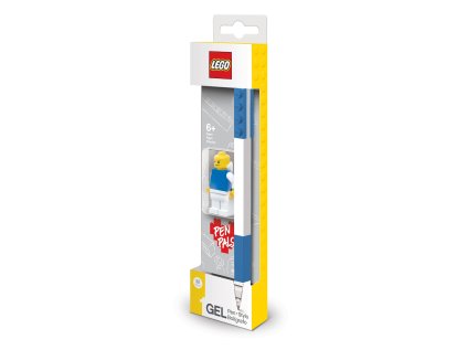 LEGO Gelové pero s minifigurkou, modré - 1 ks