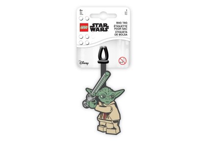 LEGO Star Wars Jmenovka na zavazadlo - Yoda