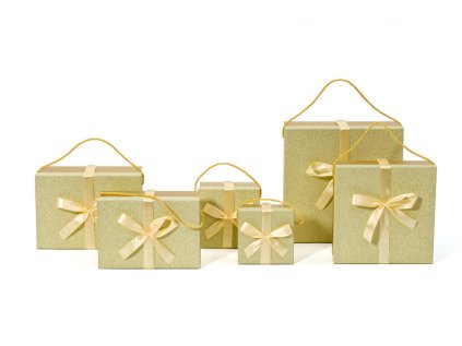 Krabice sada 2ks 18627 zlatá