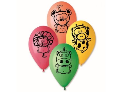 GD balónek 12" 5ks džungle