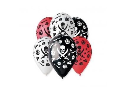 GD balónek 12" 5ks Piráti