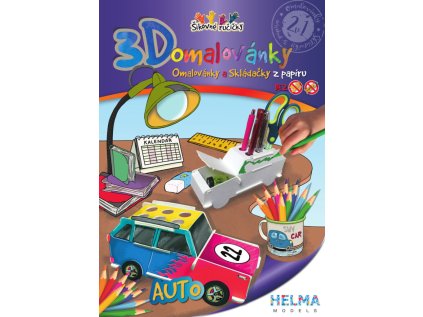 3D omalovánky SD21 Auto