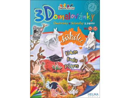 99555104 3d omalovanky australie