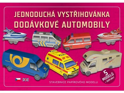 Vystřihovánky ZI Dodávkové auta 1