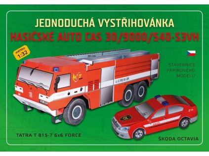 Vystřihovánky ZI Hasiči CAS 30