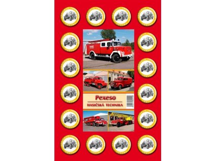 MP pexeso A4 Hasičská technika