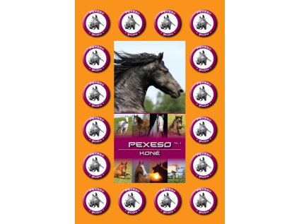 MP pexeso A4 Koně