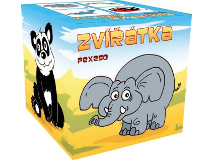 MP pexeso BOX LUX Zvířátka