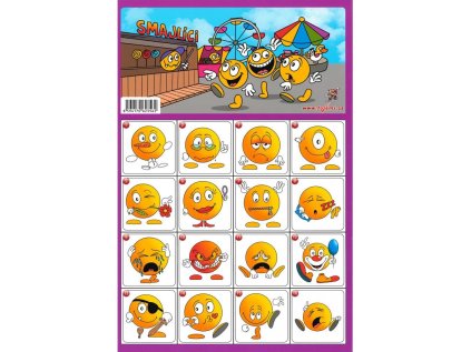 MP pexeso A4 Smajlíci