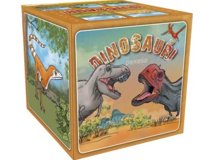 MP pexeso BOX LUX Dinosauři