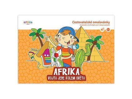 W-Omalovánky Vojta jede kolem světa - Af