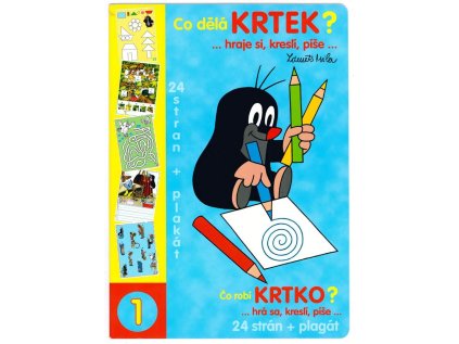 AKIM activity book A4 Co dělá Krtek?