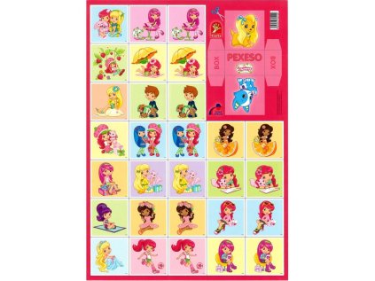 AKIM pexeso Strawberry