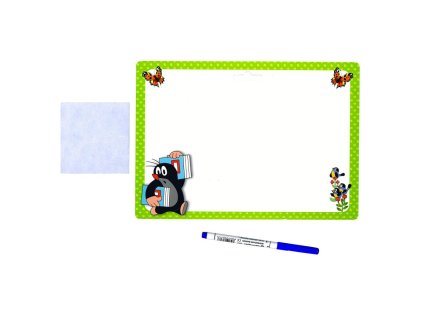 AKIM stíratelná tabulka Krtek