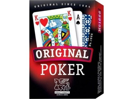 MEZUZA Karty POKER 1666 papír