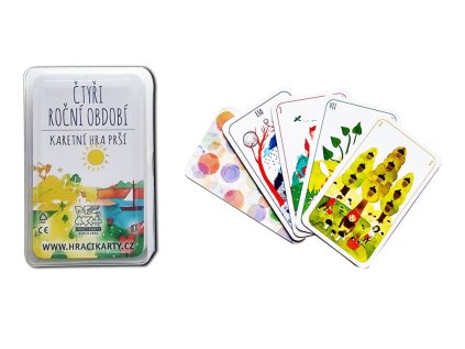 MEZUZA Karty Kvarteto 2108 Čtyři roční o